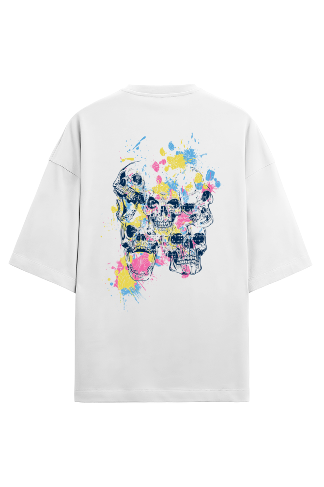 Painted Skull Burst Tee